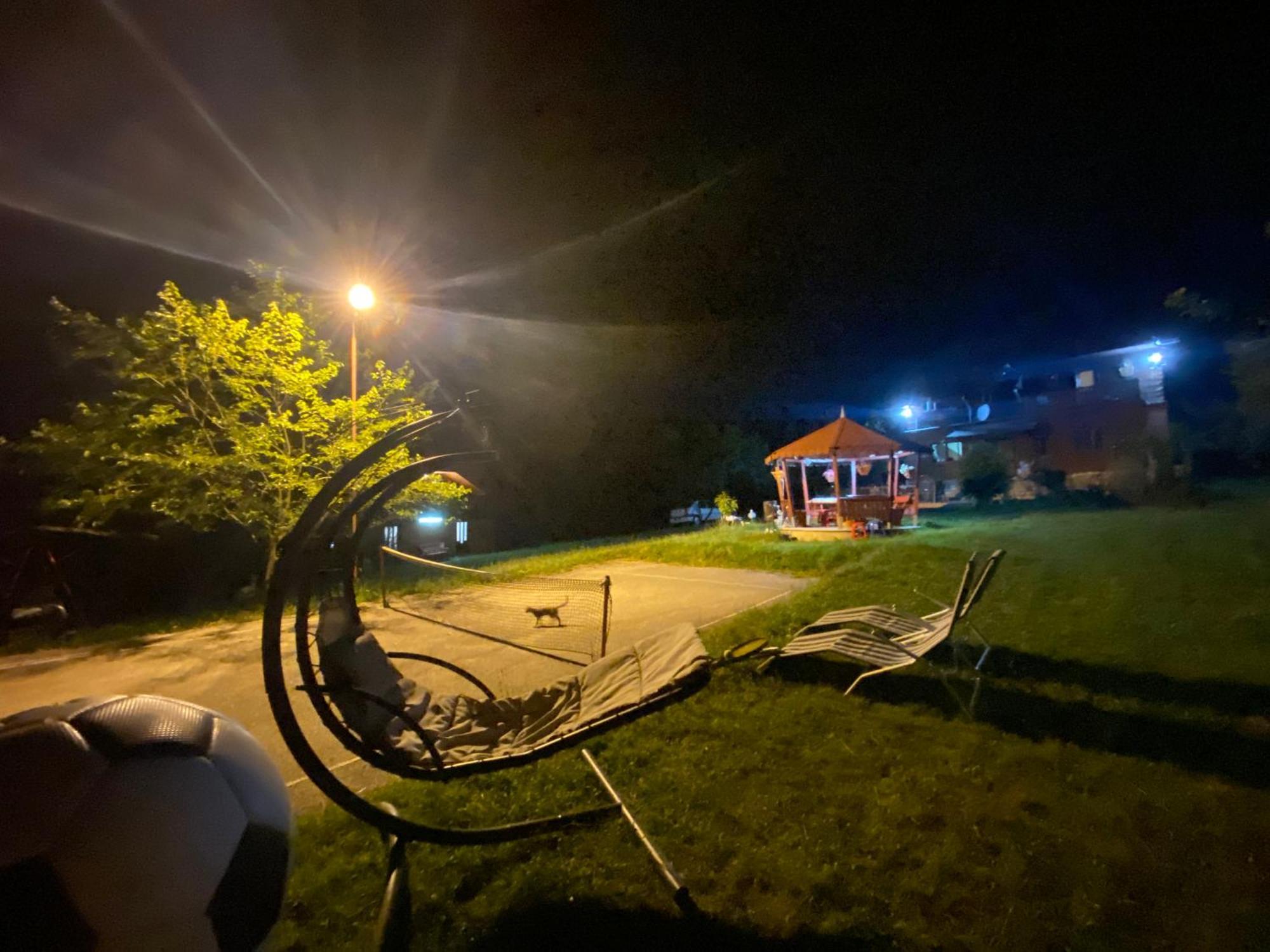 Cabanuta Cu Teren De Tenis Banita Dış mekan fotoğraf